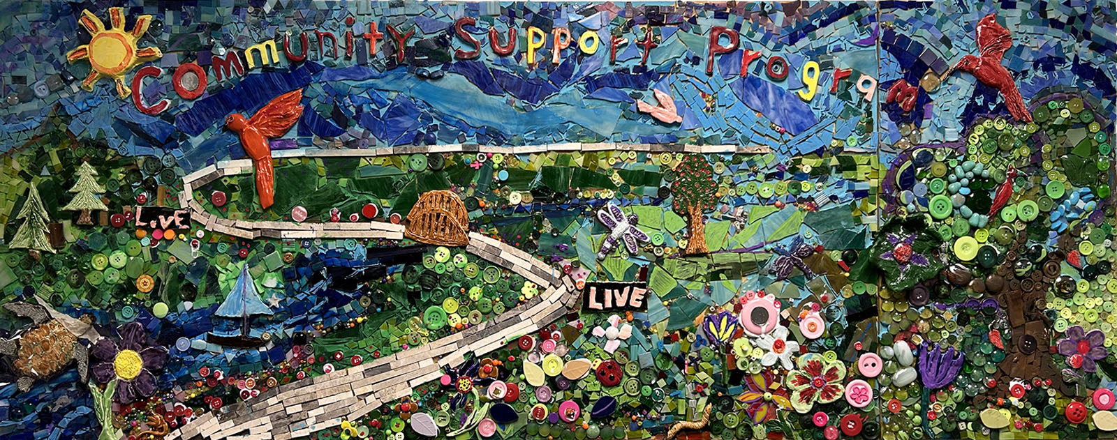 Community Support Program mural